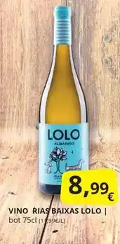 Supermercados MAS Vino rias baixas oferta