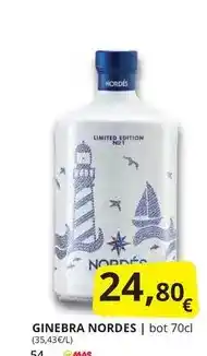 Supermercados MAS Nordes - ginebra oferta