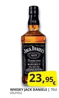 Supermercados MAS Jack daniel's - whisky oferta