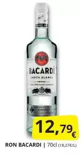 Supermercados MAS Bacardi - ron oferta