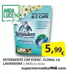 Supermercados MAS Anda - detergente cap esenc. lavandera oferta