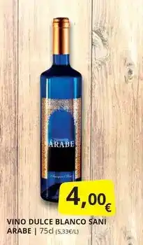 Supermercados MAS Blanco - vino dulce oferta