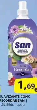 Supermercados MAS San - suavizante conc recordar oferta