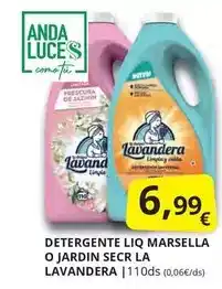 Supermercados MAS Anda - detergente liq marsella o jardin secr oferta