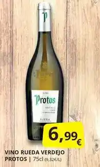 Supermercados MAS Protos - vino rueda verdejo oferta