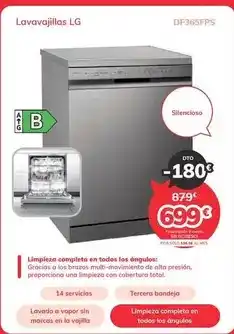 Mi electro Lg - lavavajillas oferta