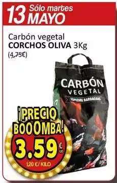 SPAR Solo - carbón vegetal oferta