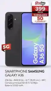 Milar Samsung - smartphone galaxy a36 oferta