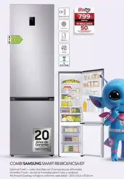 Milar Fresh - combi smart rb38c674csa/ef oferta