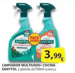 Supermercados MAS Sanytol - limpiador multiusos+ cocina oferta