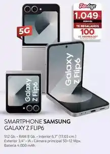 Milar Samsung - smartphone galaxy z flip6 oferta