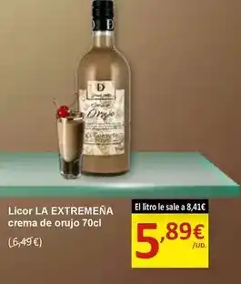 SPAR Licor crema de orujo oferta