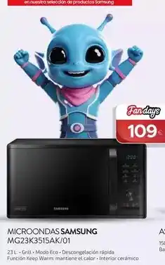 Milar Samsung - microondas oferta