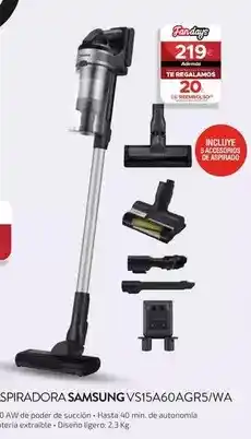 Milar Samsung - spiradora oferta