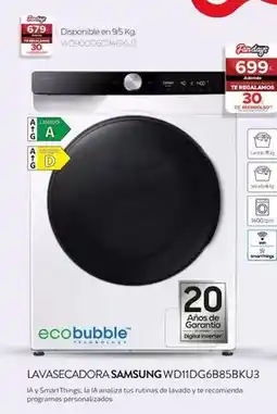 Milar Inverter - lavasecadora wd11dg6b85bku3 oferta