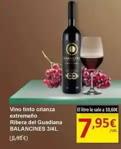 SPAR Ribera - vino tinto crianza extremeno del guadiana oferta