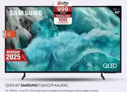 Milar Samsung - qled 65 q75qa7f4auxxc oferta