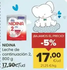 Autoservicios Familia Nidina - leche de continuacion 2 oferta
