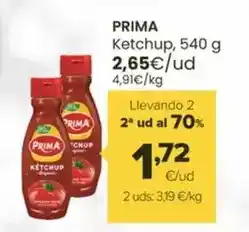 Autoservicios Familia Prima - ketchup oferta