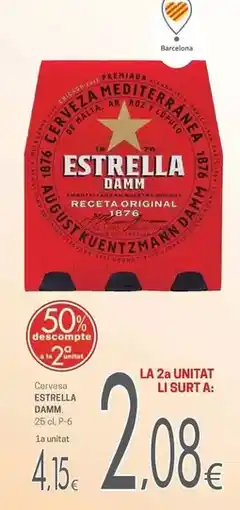 Valvi Supermercats Estrella damm - cerveza oferta