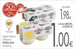 Valvi Supermercats Perelada - logurt nabius o llimona oferta