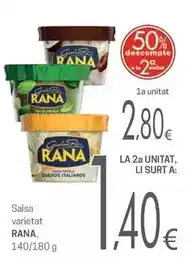 Valvi Supermercats Rana - salsa varietat oferta