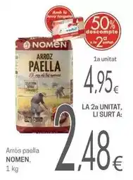 Valvi Supermercats Nomen - arros paella oferta