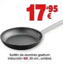 TOP Cash & Carry Sartén de aluminio gastrum inducción qd oferta