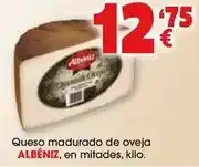 TOP Cash & Carry Albeniz - queso maturado de oveja en mitades oferta