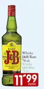 Supermercados Bip Bip J&b - whisky rare oferta