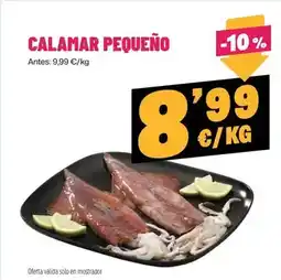 AhorraMas Calamar pequeño oferta