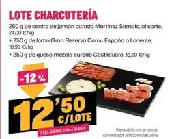 AhorraMas Lote charcuteria oferta