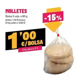 AhorraMas Molletes oferta