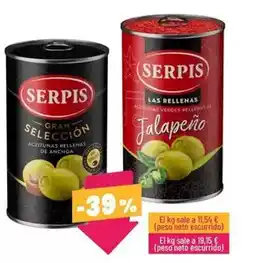 AhorraMas Serpis - gran seleccion anchoa o jalapeno oferta