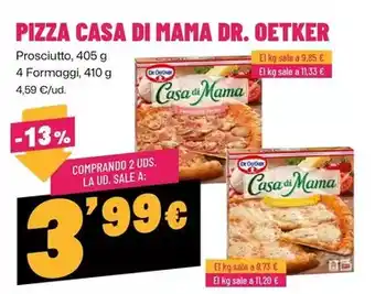 AhorraMas Dr oetker - pizza casa di mama oferta