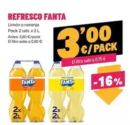 AhorraMas Fanta - refresco oferta