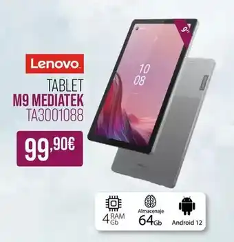 MR Micro Lenovo - tablet m9 mediatek ta3001088 oferta
