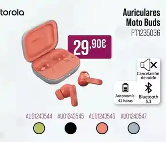 MR Micro Motorola - auriculares moto buds pt1235036 oferta