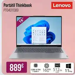 MR Micro Lenovo - portatil thinkbook oferta