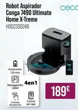 MR Micro Cecotec - robot aspirador conga 7490 ultimate home x-treme oferta