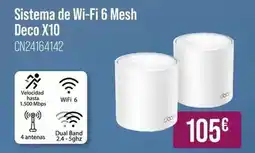 MR Micro Deco - sistema de wi-fi 6 mesh x10 oferta