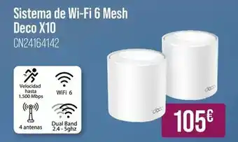 MR Micro Deco - sistema de wi-fi 6 mesh x10 oferta