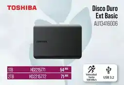 MR Micro Toshiba - disco duro ext basic oferta
