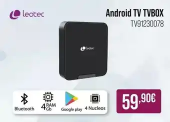 MR Micro Leotec - android tv tvbox oferta