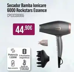 MR Micro Cecotec - secador bamba ionicare 6000 rockstars essence oferta