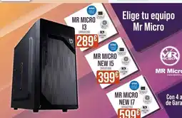 MR Micro Mr micro - 13/ new 15/ new 17 oferta