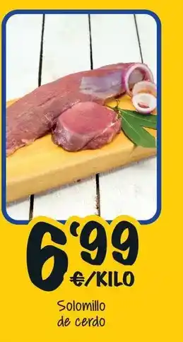 Cash Fresh Solomillo de cerdo oferta