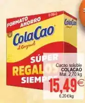 Plenus Supermercados Cola cao - cacao soluble oferta