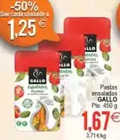 Plenus Supermercados Gallo - pastas ensaladas oferta