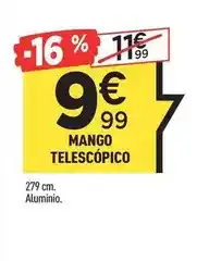 Centrakor Mango telescopico oferta
